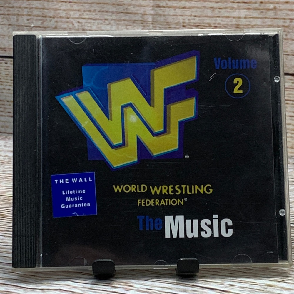 WWF World Wrestling‎ Federation - The Music Volume 2 [CD 1997 WWE] Jim Johnston